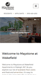 Mobile Screenshot of maystone-apts.com